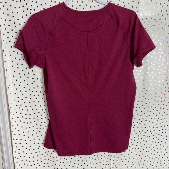 Arc'teryx Women's Maroon Short Sleeve Tee - Picture 4 of 5